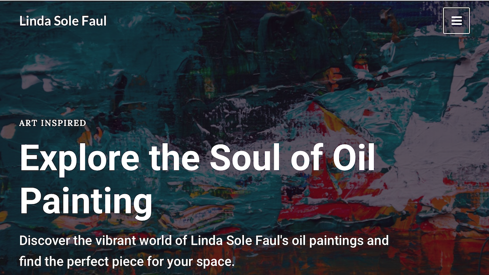 Linda Sole Faul homepage